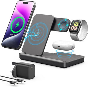 3-in-1 Wireless Charging Station