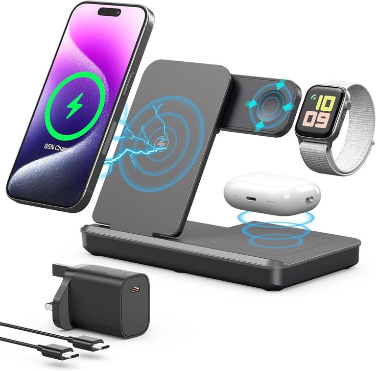 3-in-1 Wireless Charging Station