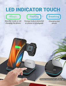 3-in-1 Wireless Charging Station