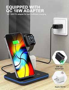 3-in-1 Wireless Charging Station